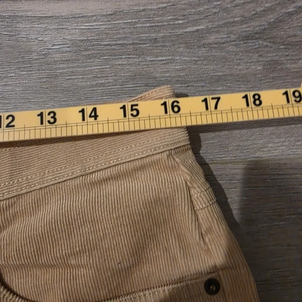 Onward Reserve Corduroy Chino Pants Mens 33x32 Tan Khaki NWT Trousers Beach Prep